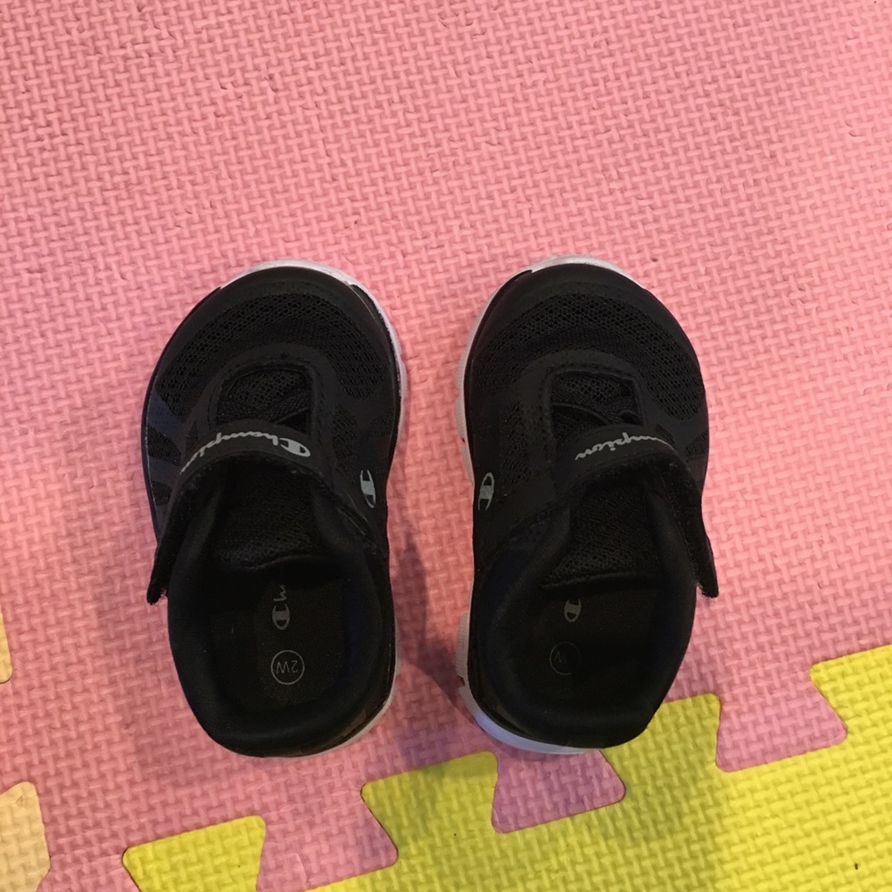 Baby Champion Black Shoes